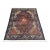 Hand-Knotted Navy Blue and Red Tabriz Medallion Wool Area Rug,6'8 X 5'1' For Sale