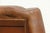 1970s Sculptural Brown Leather Sofa With Solid Wood Frame, Modernist Postmodern Lounge Couch Design For Sale - Image 12 of 18