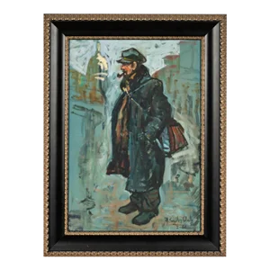 Vintage Antonio Gonzalez Collado Original Oil Painting on Canvas