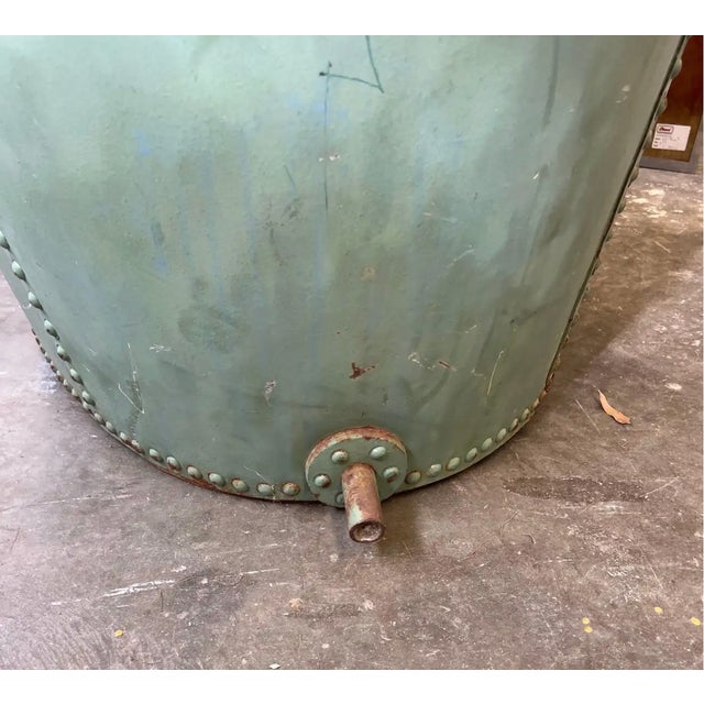 19th Century Fantastic 19th Century Oversized Painted French Tub, Probably for Grapes For Sale - Image 5 of 7