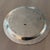 Silver Large Handmade Round Pewter Platter by Match 1995 For Sale - Image 8 of 11
