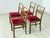 Art Nouveau Dining Chairs, 1920s, Set of 4 For Sale - Image 3 of 11