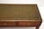 Metal Vintage Military Campaign Style Coffee Table with Leather Top, 1950 For Sale - Image 7 of 11