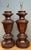 Vintage Faceted Wood Lamps - A Pair For Sale In West Palm - Image 6 of 14