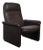 DS-50 Cigar Brown Neck Leather Chair from de Sede For Sale
