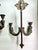 Metal Pair of Mid 20th Century Neoclassical Egyptian Revival Heavy Wall Sconces For Sale - Image 7 of 10