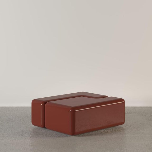 Verneuil Coffee Table by Haymann Editions Dimensions: D 73 x W 97 x H 39 cm. Materials: Lacquered wood. The Verneuil...
