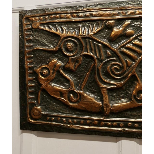 1960s Celtic Art Copper Mural, Ireland, 1960s For Sale - Image 5 of 8