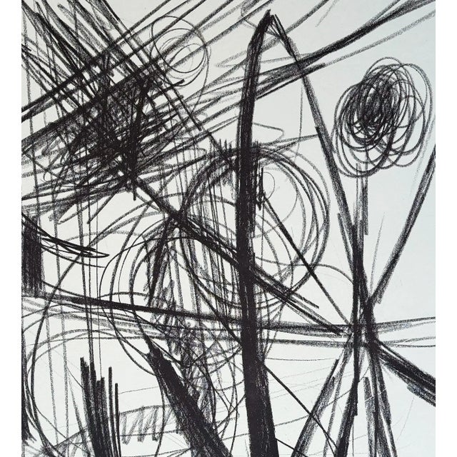 Fritz winter (1905-1976) "hommage to k a hartmann" original lithograph from the portfolio "epitaph for karl amadeus...