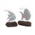 A striking pair of vintage Postmodern tropical fish sculptures by California Designs by Gary, Laguna Hills, California....
