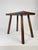 19th Century English Primitive Oak Stool For Sale - Image 10 of 16