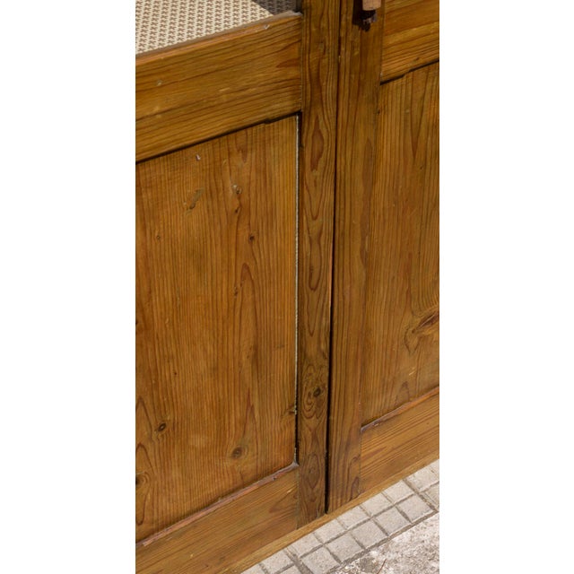 Fir 2-Door Cupoard, 1900s For Sale - Image 9 of 18