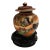 Miniature Hand-Painted Moriage Satsuma Jar, Made in Japan, Stamped For Sale