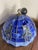 Large Pendant Light in Colored Stained Glass, 1960s For Sale - Image 11 of 18