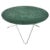 Green Indio Marble and Steel O Table by Oxdenmarq For Sale