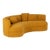 John Mascheroni Curved Sofa For Sale