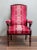 Antique French Mahogany Armchair For Sale - Image 6 of 7
