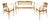 Nr. 13 and Nr. 6213 Sofa and Armchairs by Otto Wagner for Thonet, 1890s, Set of 3 For Sale