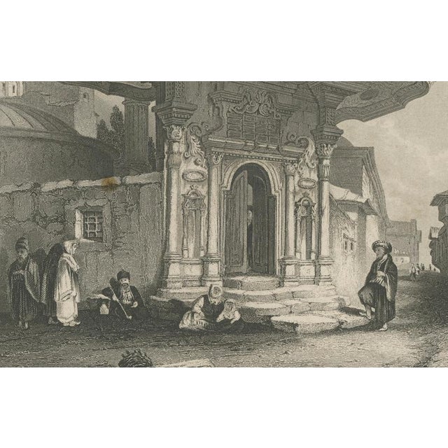 Constantinopel Ottoman Street Scene, 1870, Engraving For Sale - Image 5 of 10