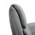 Animal Skin Varia 2-Seater Sofa in Grey Blue Leather from Mondo For Sale - Image 7 of 13