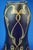 Purple Blown Glass Vase with Gold Decorations by Julius Camillo De Maess, 1890s For Sale - Image 10 of 18