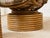 Bamboo Vintage Chair and Ottoman For Sale In Los Angeles - Image 6 of 12