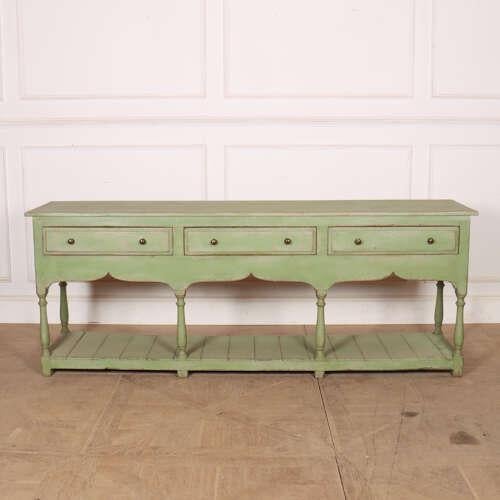 English Painted Potboard Dresser Base For Sale - Image 12 of 12