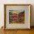 Mid Century Farmhouse Mini American Impressionist Painting, Vintage Framed For Sale - Image 4 of 10