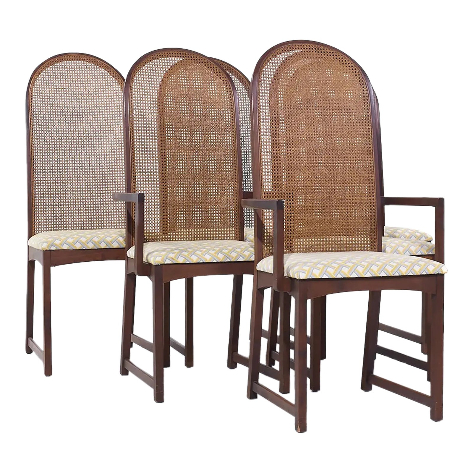 Directional Mid Century Dining Chairs - Set of 6 | Chairish