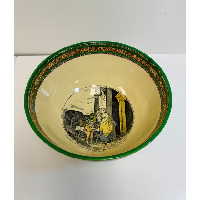 English Vintage English Adams 'Cries of London' Bowl For Sale - Image 3 of 11