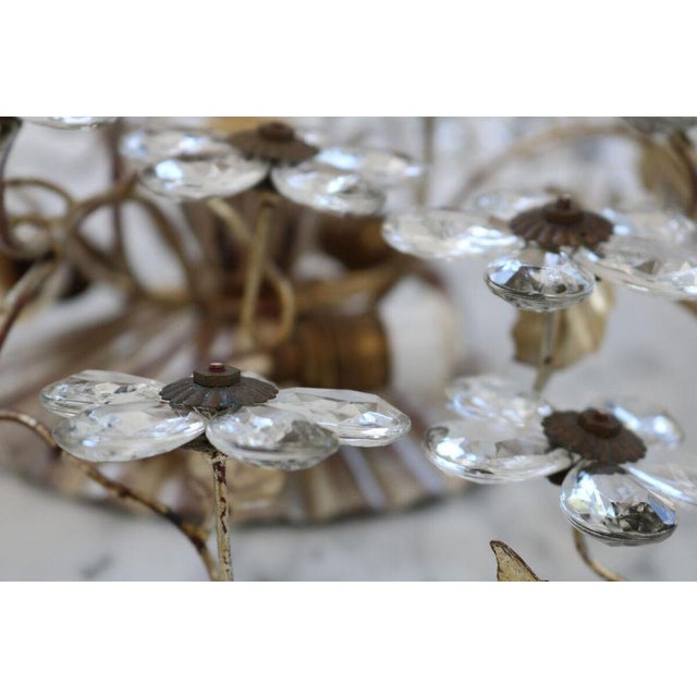 1960s Murano Glass Flower Light from Banci Firenze, 1960s For Sale - Image 5 of 15