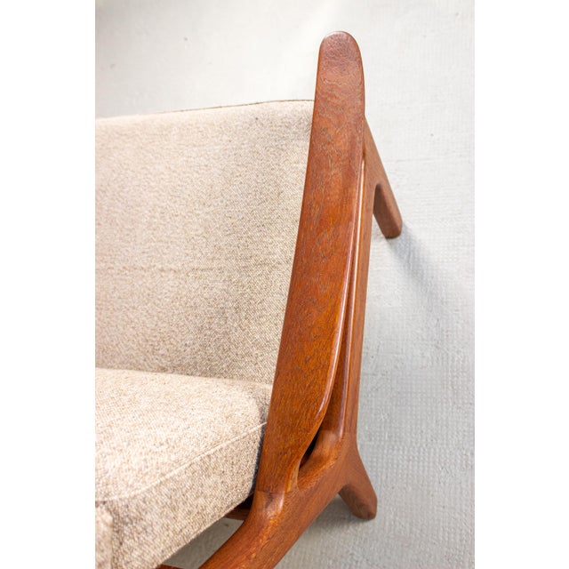 Wood Mid-Century Danish Teak Armchair from Juul Kristensen, 1960s For Sale - Image 7 of 17