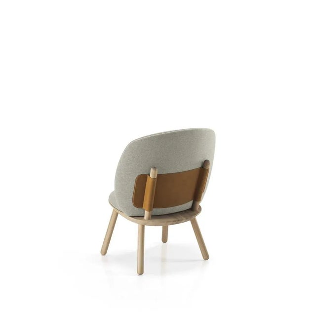 Naïve Low Chair in Beige Delius Gavi by etc.etc. for Emko For Sale - Image 4 of 6