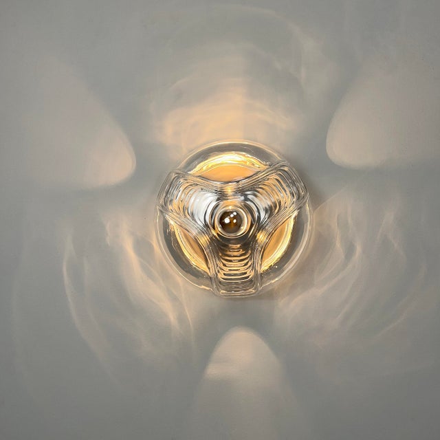 Large Space Age Wall Lamp from Peill & Putzler, 1970s For Sale - Image 6 of 8