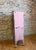 Vintage Pastel Pink Industrial Medical Rolling Cabinet For Sale - Image 9 of 17