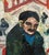 Figurative Simon Gaon Expressionist Figural Scene Oil For Sale - Image 3 of 7