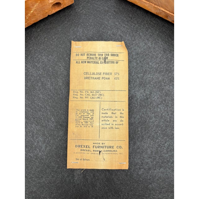 Mid Century Walnut Dining Chairs by Kipp Stewart for Drexel For Sale - Image 14 of 14