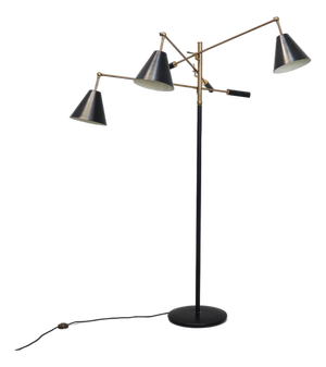 Triennale Floor Lamp by Angello Lelii for Arredoluce, 1950