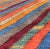 Mid 20th Century Colorful Vintage Turkish Tulu Rug With Horizontal Stripes and Fine Wool For Sale - Image 5 of 7
