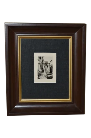 Vintage African Market Scene Photograph