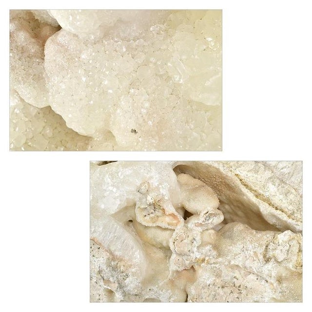 Calcite Concretion on Wooden Base For Sale - Image 5 of 8