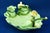 Late 19th Century Art Nouveau Strawberry Service in Vitrified Majolica by George Jones, England, 1882, Set of 5 For Sale - Image 5 of 18
