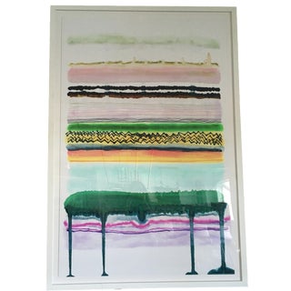 "Hapi Art" Emerald Drip by Kristi Kohut For Sale