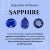 Victorian Revival Blue Sapphire 14k Gold Band Size 6.5 For Sale - Image 11 of 14