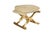 An exquisite pair of Late 20th Century Baker Furniture Pliants, Benches or Foot stools. During the 18th century, giltwood...