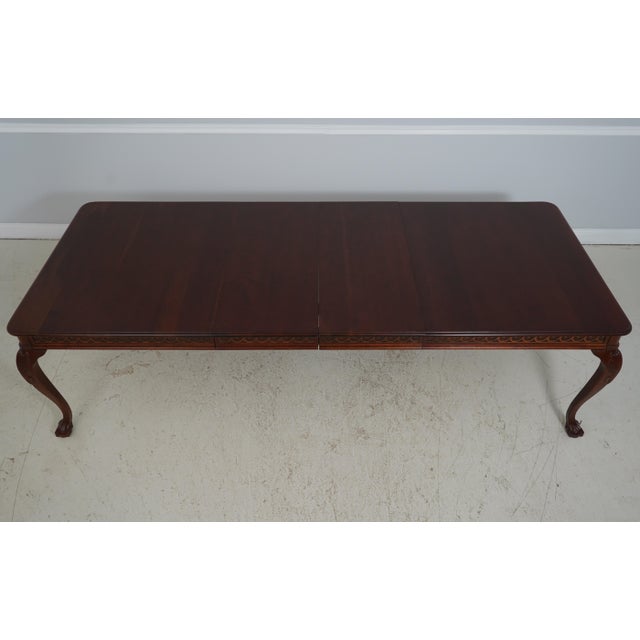 Pennsylvania House Ball & Claw Cherry Dining Room Table For Sale - Image 12 of 18