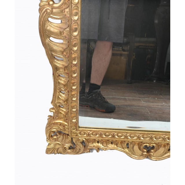 Elegant and refined Regency style overmantle mirror Glass clear and blemish free ready to add light to any interior Gilt...