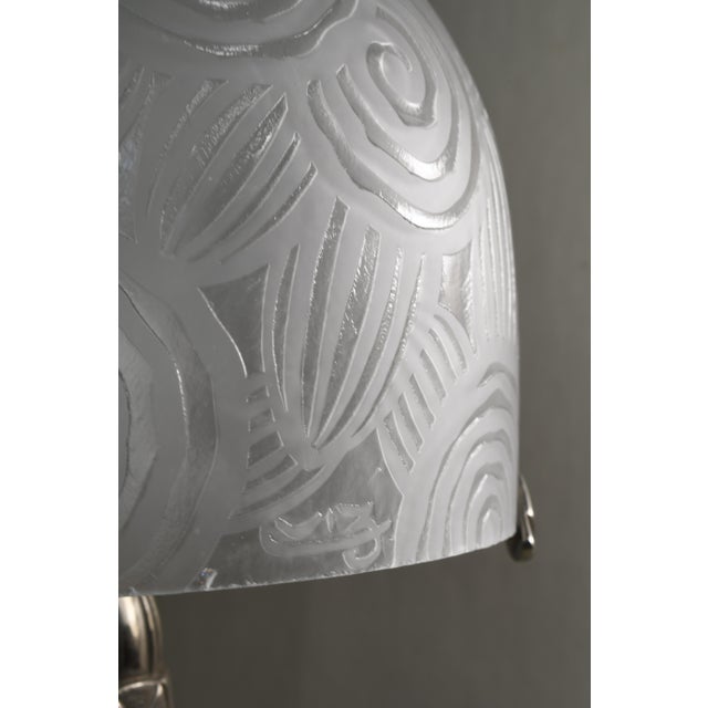 French Art Deco Lamp by Luiz - 1930 France For Sale - Image 16 of 16