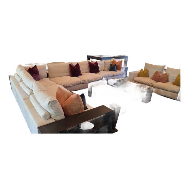 Flexform Ground Piece Sofa For Sale