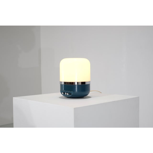 Radio-Lamp by Adriano Rampoldi for Europhon, Italy, 1970s For Sale - Image 14 of 14